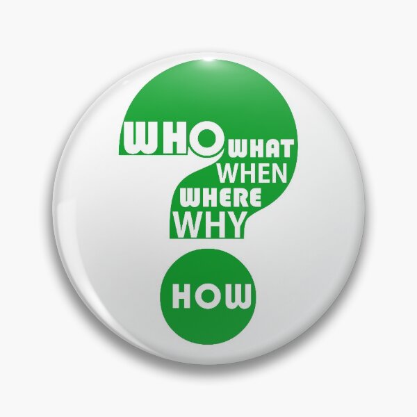 Item preview, Who, What, When, Where, Why, & How? designed and sold by Jean Gregory Evans.