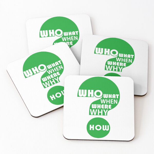 Item preview, Who, What, When, Where, Why, & How? designed and sold by Jean Gregory Evans.
