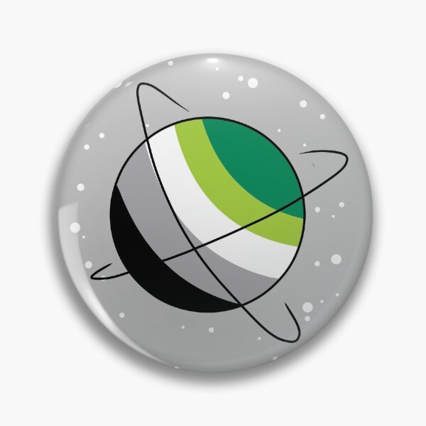 Item preview, Aromantic Pride Planet designed and sold by BlueberryChi.