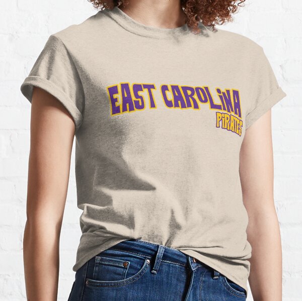 Purple East Carolina Pirates w/ Net Design & Jolly Roger Tee