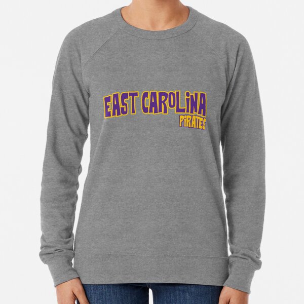 Elite Authentics East Carolina Pirates Womens Arch Over White T-Shirt