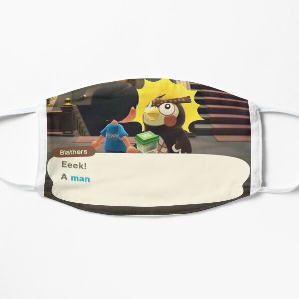 Animal Crossing Meme Masque sans plis