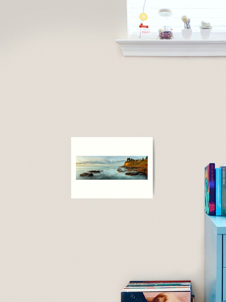 Thumbnail 2 of 3, Art Print, Avalon Rocks, Sydney, New South Wales, Australia designed and sold by Chockstone.