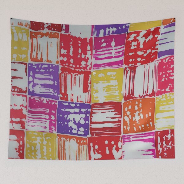 Item preview, Abstract Brushy Boxes designed and sold by Leslie Rogers Todder.