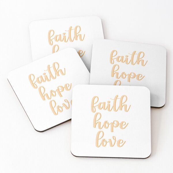 Item preview, Faith Hope Love designed and sold by Stickers by SoSrat.