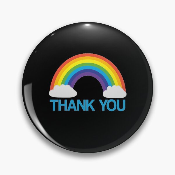 Item preview, thank you rainbow designed and sold by BAISSANE.