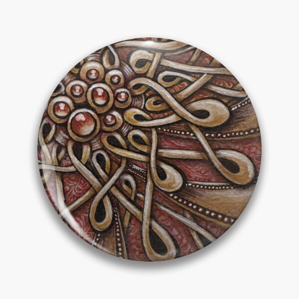 Ratoon and ribbons Pin