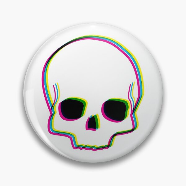Item preview, Neon Skull (outline) designed and sold by animinimal.