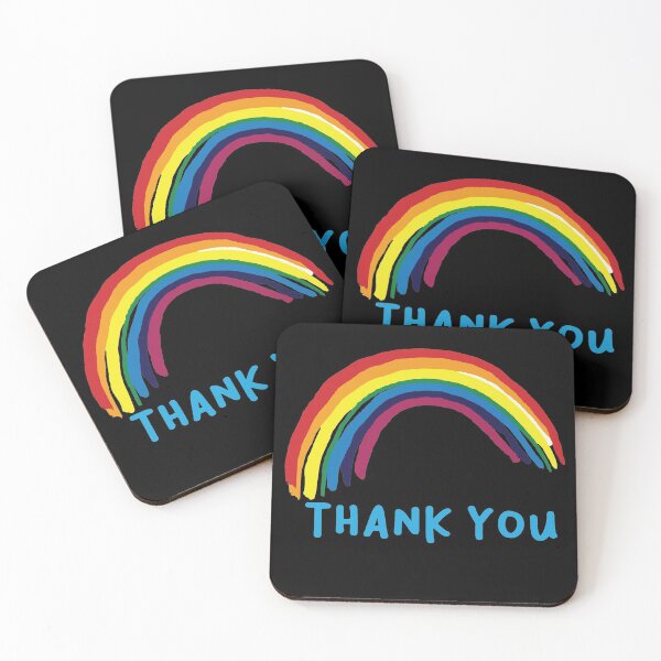 Item preview, thank you rainbow designed and sold by BAISSANE.