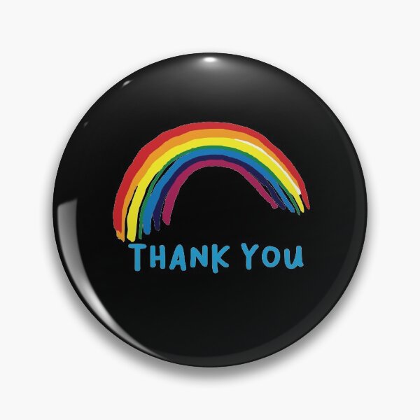 Item preview, thank you rainbow designed and sold by BAISSANE.