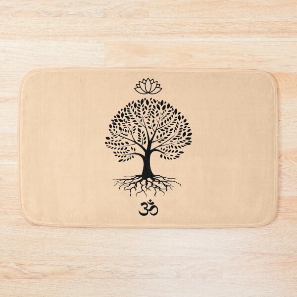 Item preview, Spiritual Symbols- Lotus Flower Tree of Life Om Yoga Design designed and sold by goodguy53.