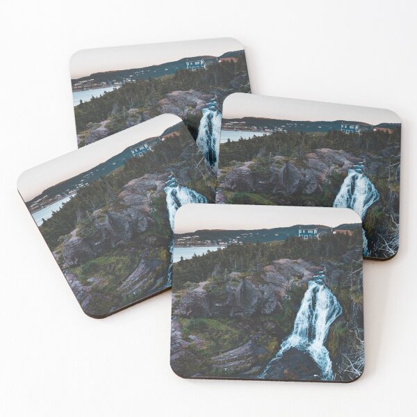 Item preview, Flat rock waterfall newfoundland designed and sold by erikallen920.