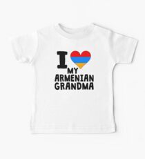 I Heart My Armenian Grandma Baby Tee