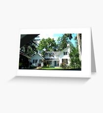 A cozy home Greeting Card