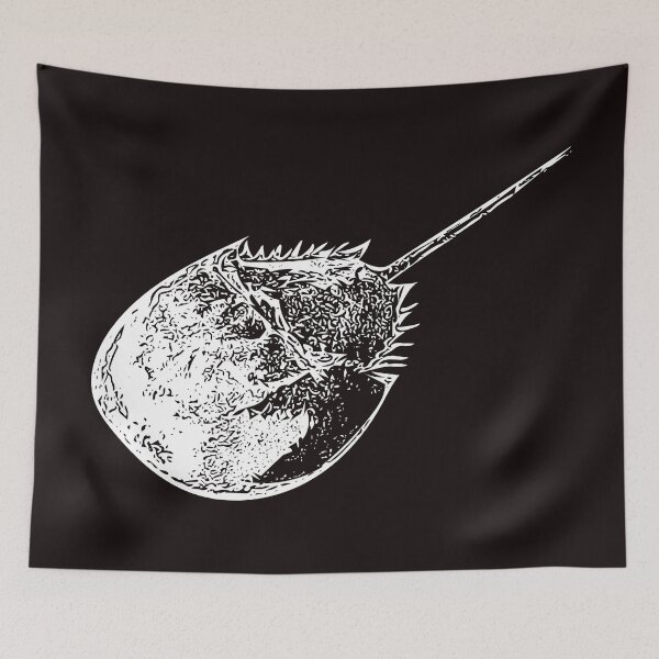 Item preview,  Horseshoe Crab White Print  designed and sold by designsasstultd.