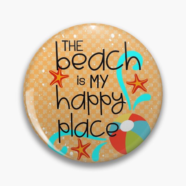 Item preview, The Beach is My Happy Place designed and sold by creative321.
