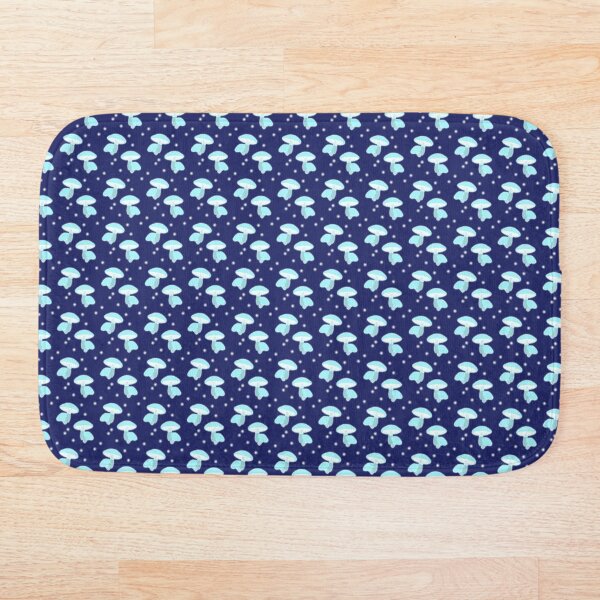 Item preview, Night Glow - Mushroom Pattern designed and sold by ZeNami.