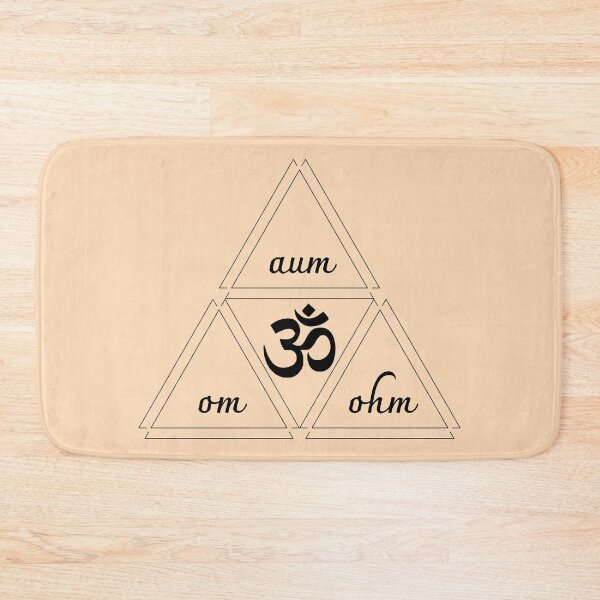Item preview, Trinity-yoga meditation mantra design designed and sold by goodguy53.