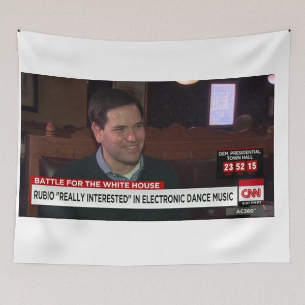 Item preview, Marco Rubio EDM Politics Meme Florida designed and sold by lindsayxo.