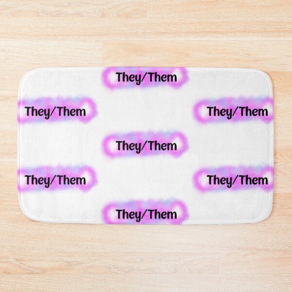 Item preview, They/Them - Pronouns designed and sold by Isabella Ferrari.