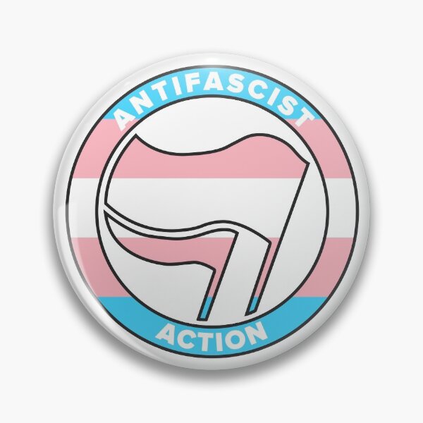 Item preview, LGBT TRANS Flag Antifa designed and sold by AntifaShop.