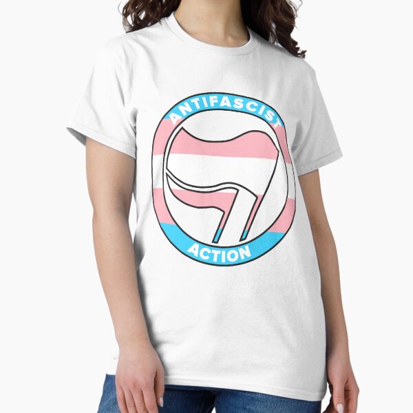 Artikel-Vorschau von LGBT TRANS Flagge Antifa, designt und verkauft von AntifaShop.