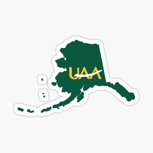 university of alaska- anchorage Sticker
