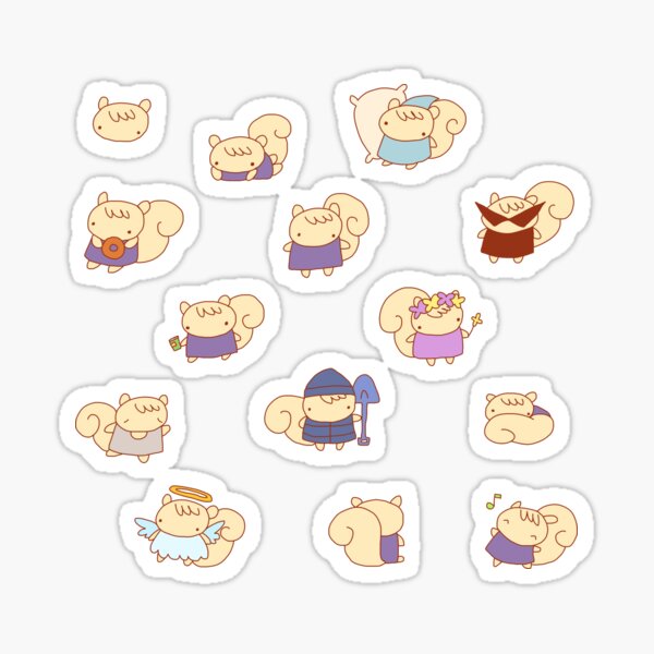 Fat Marshmallow (Marshal) Sticker