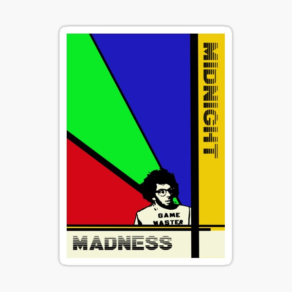 Midnight Madness minimalist movie poster Sticker