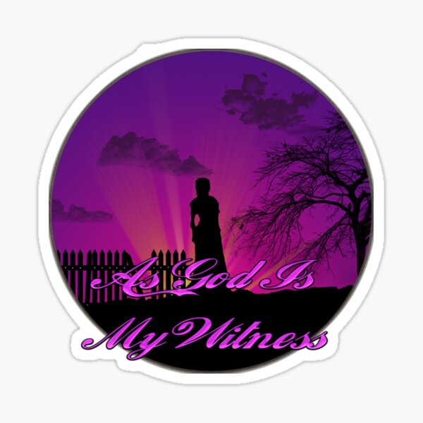 as-god-is-my-witness-sticker-by-foxlindesigns-redbubble