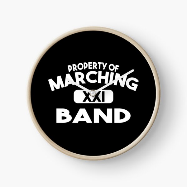 Marching Band Clocks Redbubble