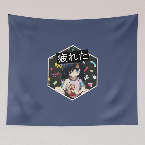 Item preview, TIRED anime aesthetic designed and sold by DoomDude.