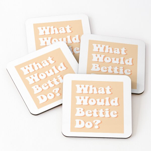 Item preview, What Would Bettie Do? designed and sold by Stickers by SoSrat.