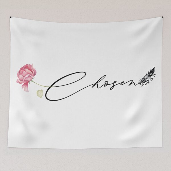 Item preview, Chosen by God. Christian bible verse John 15:16 designed and sold by TheKingdomAttic.