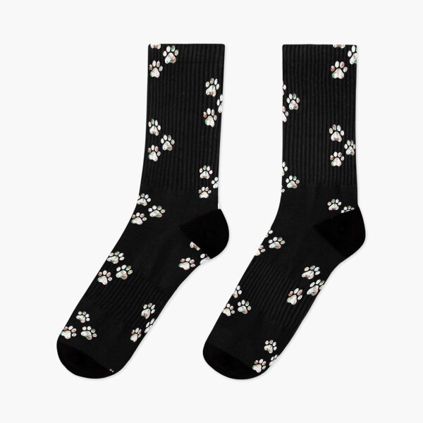 Item preview, Floral Paw Print Cat designed and sold by hamza1451.