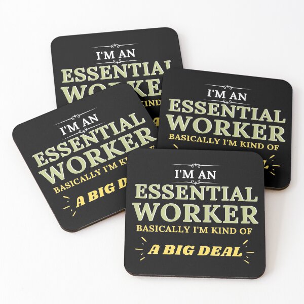 Item preview, I'M AN ESSENTIAL WORKER  designed and sold by OGF Travel.