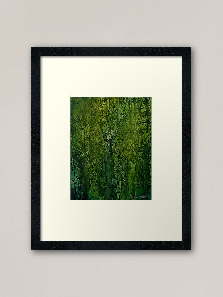 Alternate view of Keepers of the Wood Framed Art Print