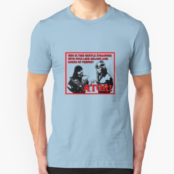 Ator The Invincible! Slim Fit T-Shirt