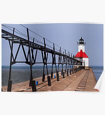 St. Joseph, Michigan Lighthouse Poster
