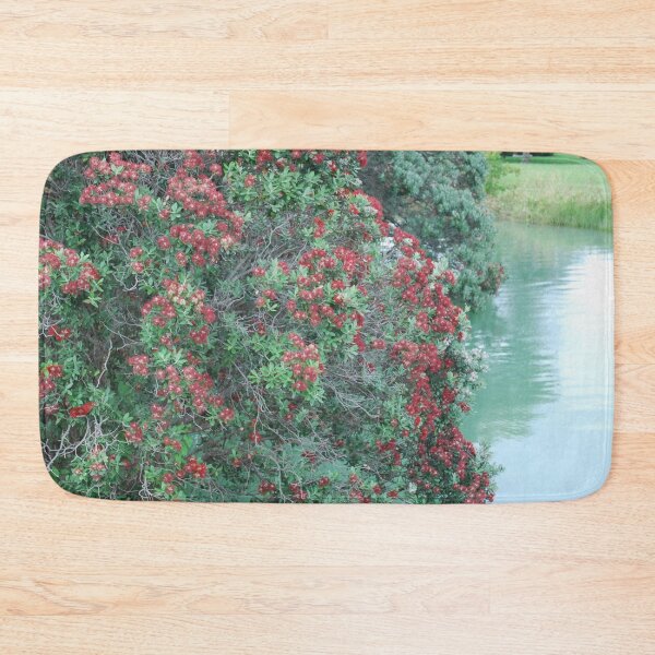 Item preview, Pohutukawa on the River designed and sold by lizdomett.
