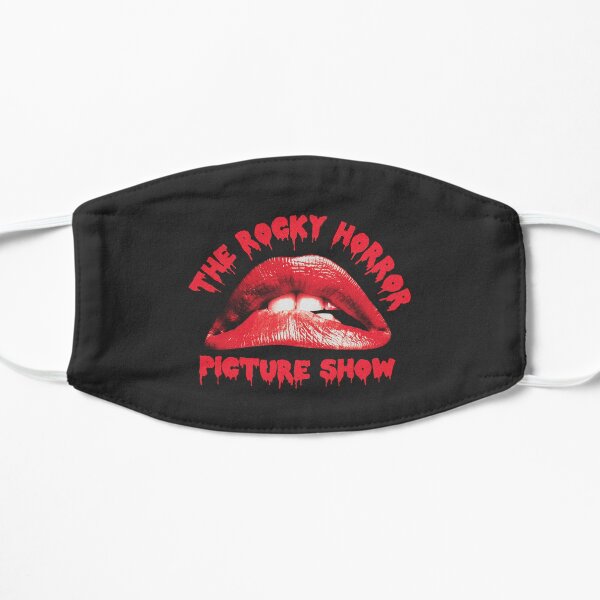 Rocky Horror picture show lips - halloween Flat Mask