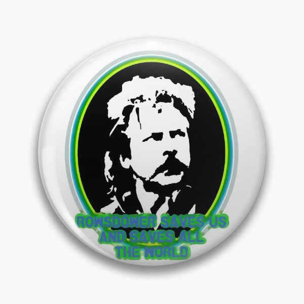 Item preview, Rowsdower Saves Us... white version designed and sold by Margaret Bryant.
