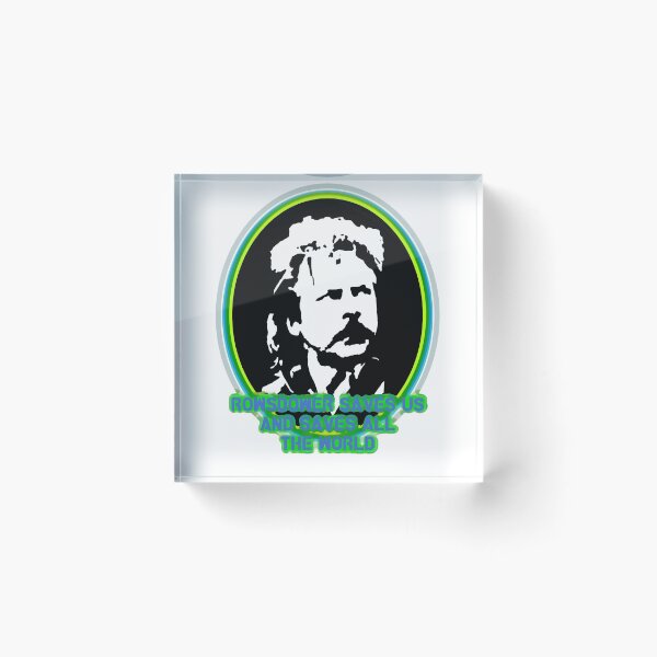 Item preview, Rowsdower Saves Us... white version designed and sold by Margaret Bryant.