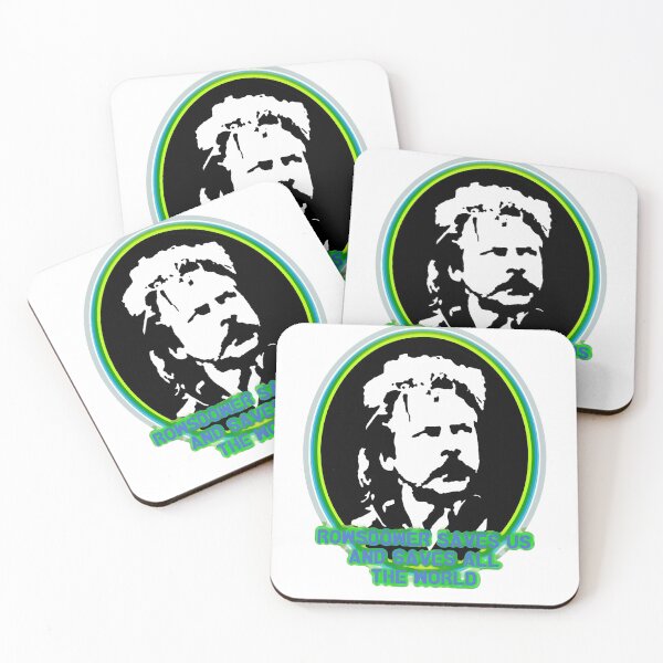 Item preview, Rowsdower Saves Us... white version designed and sold by Margaret Bryant.