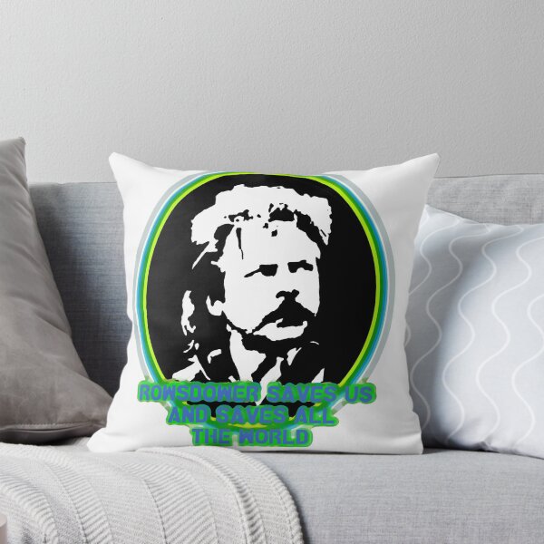 Item preview, Rowsdower Saves Us... white version designed and sold by Margaret Bryant.
