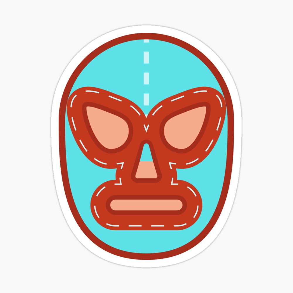 Nacho Libre Luchador Mask Mask By Kyliebeth Redbubble