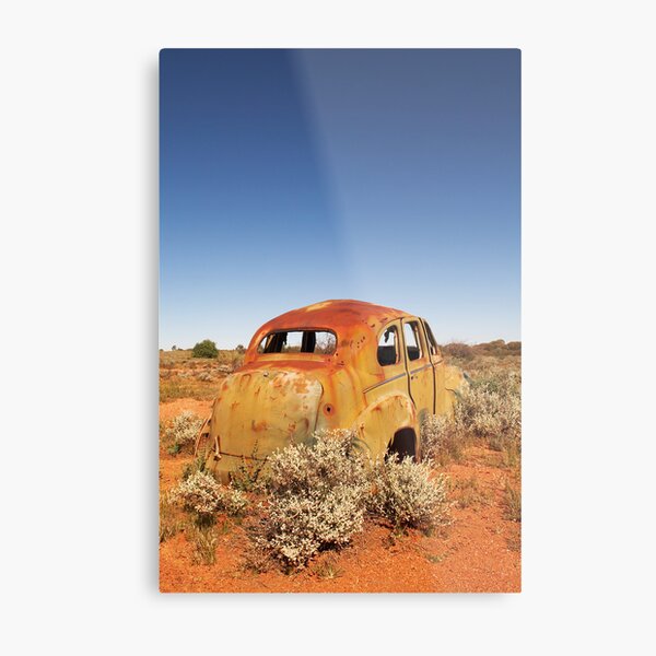Old Car at Kilkenny Metal Print