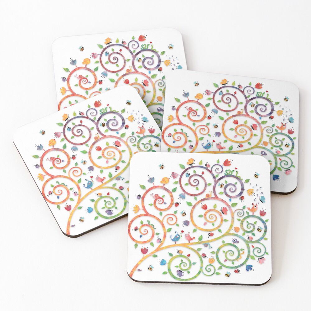 Item preview, Coasters (Set of 4) designed and sold by Claske.