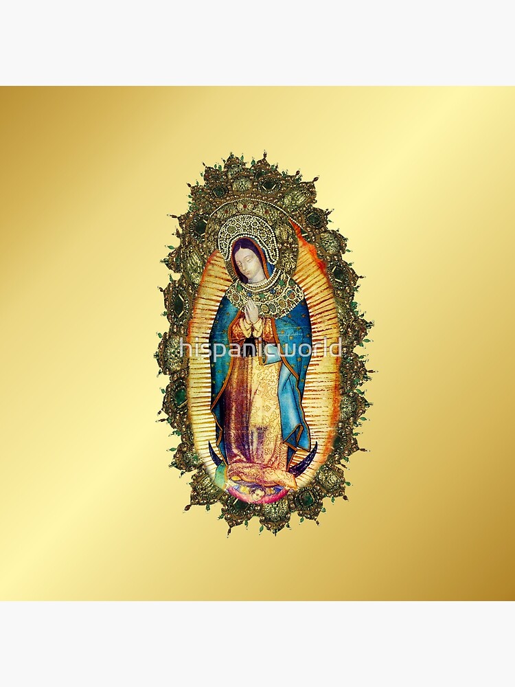 Our Lady of Guadalupe Mexican Virgin Mary Mexico Angels Tilma 20-107  Backpack for Sale by hispanicworld