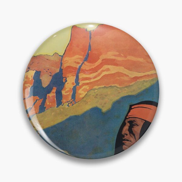 Item preview, Apache Trail vintage travel poster designed and sold by stickart-marek.